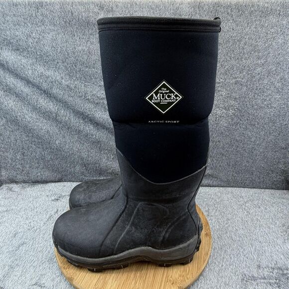 Muck Boots Shoes - Muck Boot Company Boots Womens Size 9 Black Arctic Sport Waterproof Winter Snow